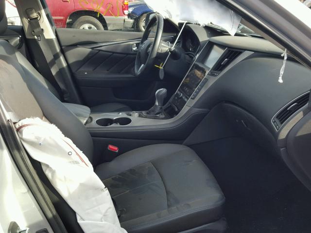 JN1CV7AP7GM202407 - 2016 INFINITI Q50 BASE Plata foto 5