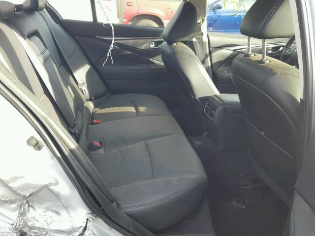 JN1CV7AP7GM202407 - 2016 INFINITI Q50 BASE Plata foto 6