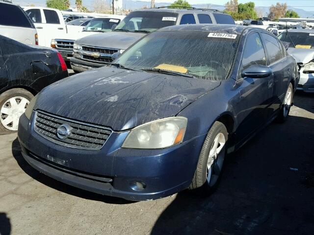 1N4BL11D86N311717 - 2006 NISSAN ALTIMA SE BLUE photo 2