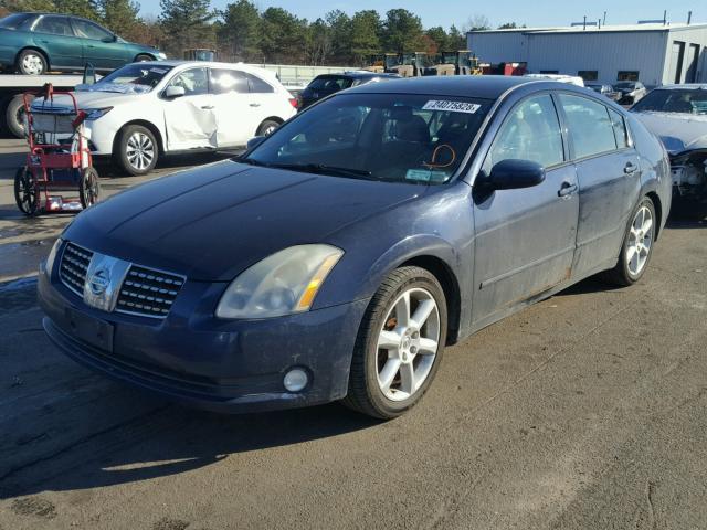 1N4BA41E46C816312 - 2006 NISSAN MAXIMA SE BLUE photo 2