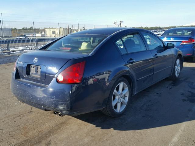 1N4BA41E46C816312 - 2006 NISSAN MAXIMA SE BLUE photo 4