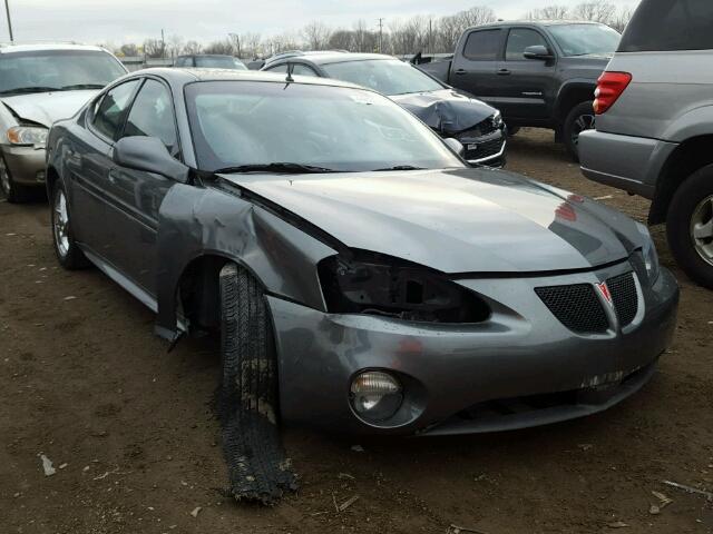 2G2WR524X41293143 - 2004 PONTIAC GRAND PRIX CHARCOAL photo 1