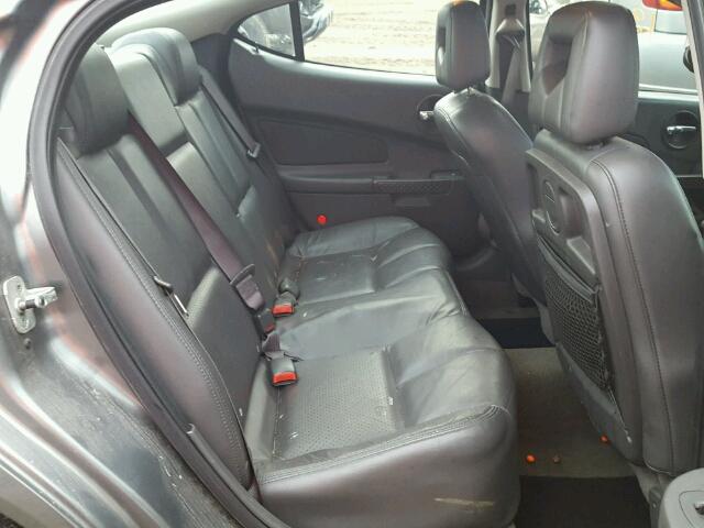 2G2WR524X41293143 - 2004 PONTIAC GRAND PRIX CHARCOAL photo 6