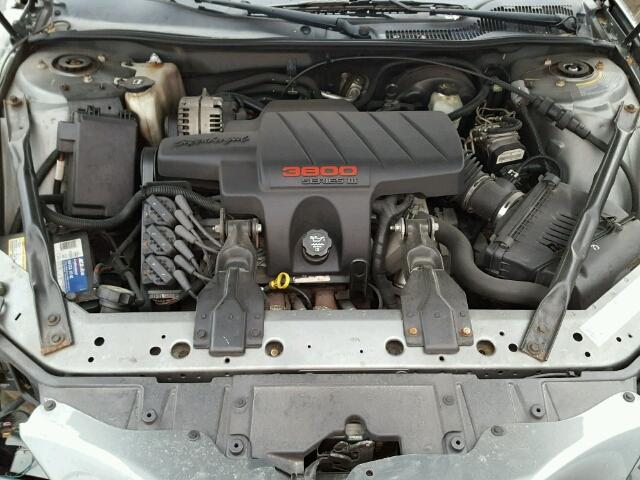 2G2WR524X41293143 - 2004 PONTIAC GRAND PRIX CHARCOAL photo 7