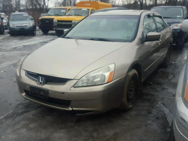 1HGCM56423A075257 - 2003 HONDA ACCORD LX GOLD photo 2