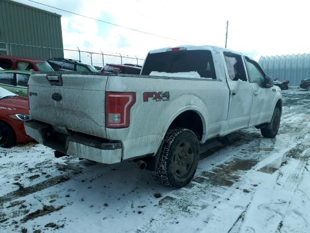 1FTFW1EF9HFC25232 - 2017 FORD F150 SUPER WHITE photo 4
