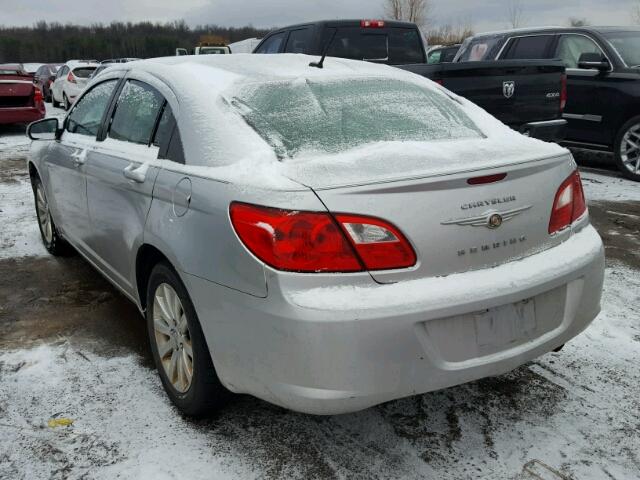 1C3CC5FB0AN131271 - 2010 CHRYSLER SEBRING LI SILVER photo 3