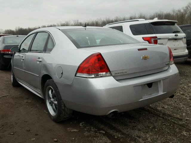 2G1WF5E37D1143152 - 2013 CHEVROLET IMPALA LS SILVER photo 3