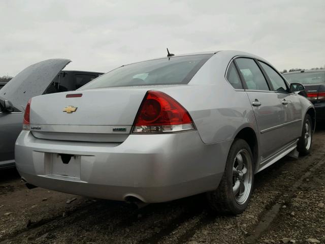 2G1WF5E37D1143152 - 2013 CHEVROLET IMPALA LS SILVER photo 4