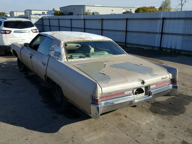 484391H407404 - 1971 BUICK ELECTRA TAN photo 3