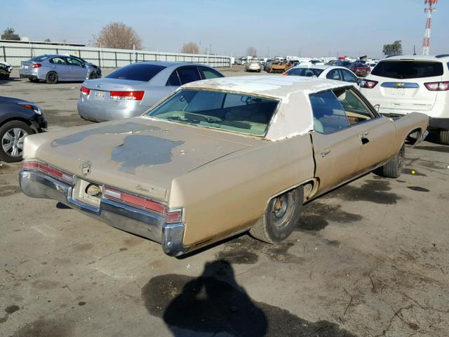 484391H407404 - 1971 BUICK ELECTRA TAN photo 4