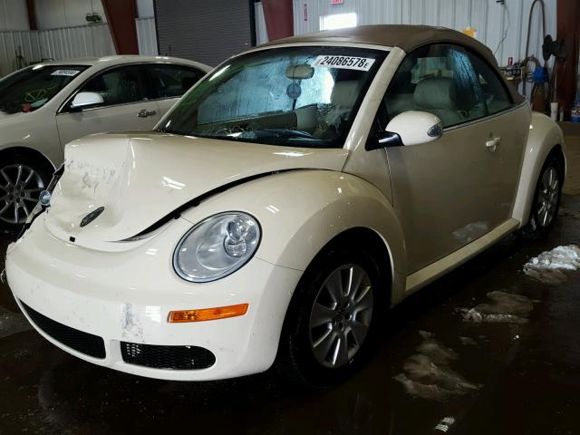 3VWRF31Y26M323500 - 2006 VOLKSWAGEN NEW BEETLE BEIGE photo 2