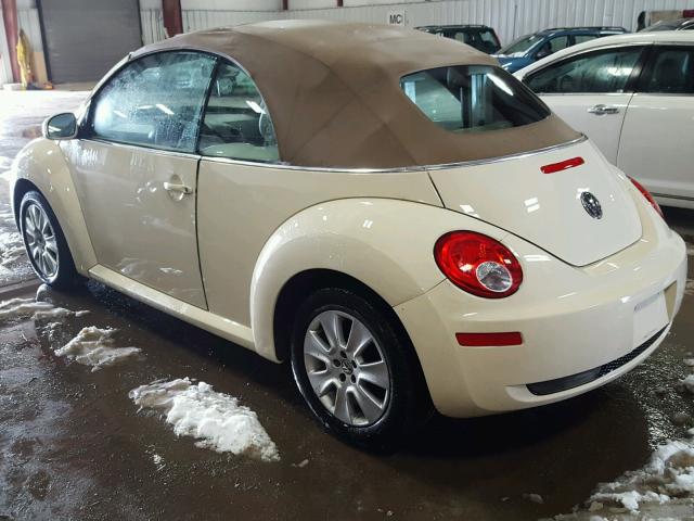 3VWRF31Y26M323500 - 2006 VOLKSWAGEN NEW BEETLE BEIGE photo 3