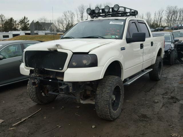 1FTPW14V78FA36396 - 2008 FORD F150 SUPER WHITE photo 2