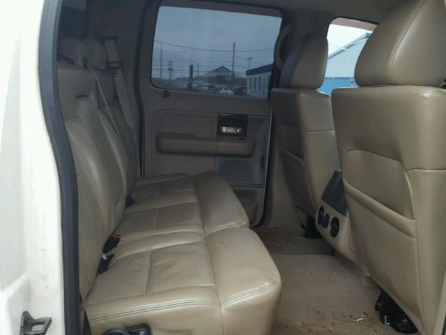 1FTPW14V78FA36396 - 2008 FORD F150 SUPER WHITE photo 6