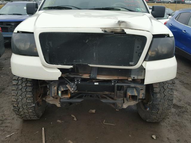 1FTPW14V78FA36396 - 2008 FORD F150 SUPER WHITE photo 7