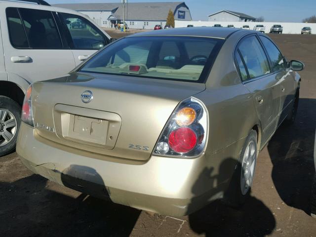 1N4AL11D94C148502 - 2004 NISSAN ALTIMA BAS GOLD photo 4