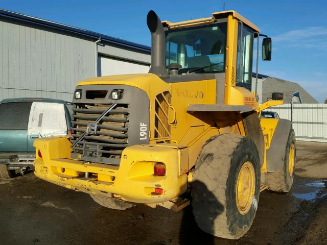 L90FV68726 - 2008 VOLVO L90C PIN YELLOW photo 4