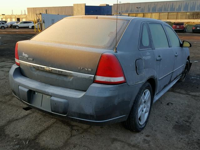 1G1ZT63896F216219 - 2006 CHEVROLET MALIBU MAX GRAY photo 4