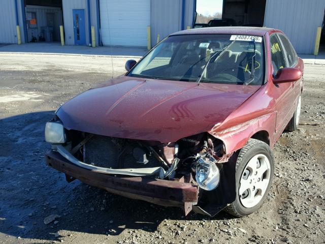 3N1CB51D84L850802 - 2004 NISSAN SENTRA 1.8 RED photo 2