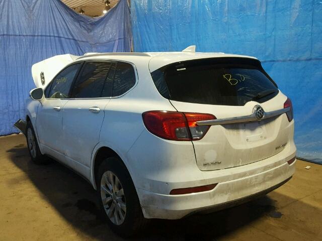 LRBFXDSA8HD218175 - 2017 BUICK ENVISION E WHITE photo 3