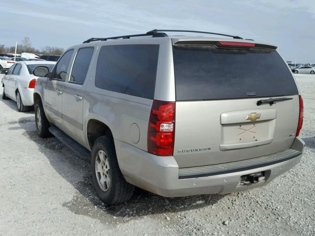 3GNFK16398G176927 - 2008 CHEVROLET SUBURBAN K SILVER photo 3