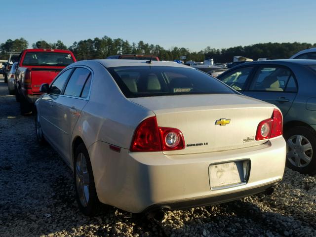 1G1ZD5E76BF382395 - 2011 CHEVROLET MALIBU 2LT WHITE photo 3