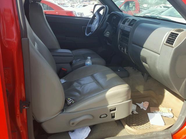 1GCDT136748147499 - 2004 CHEVROLET COLORADO RED photo 5