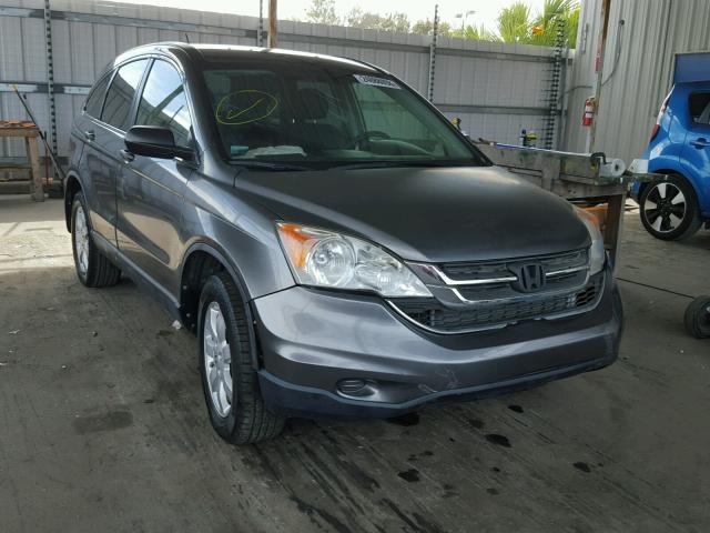 JHLRE3H46BC015186 - 2011 HONDA CR-V SE GRAY photo 1