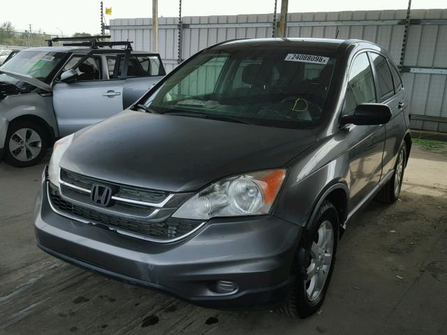 JHLRE3H46BC015186 - 2011 HONDA CR-V SE GRAY photo 2