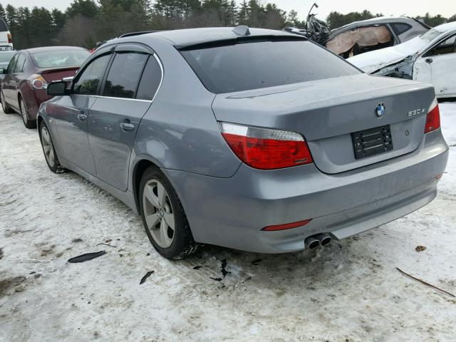 WBANF735X7CU26580 - 2007 BMW 530 XI GRAY photo 3