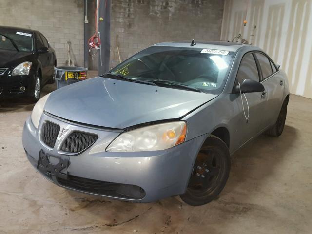 1G2ZG57B794137342 - 2009 PONTIAC G6 SILVER photo 2