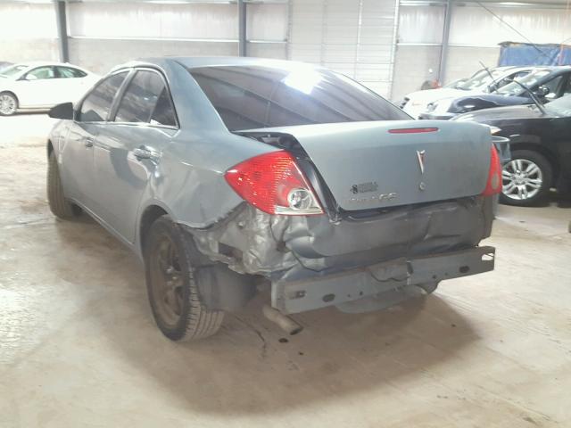 1G2ZG57B794137342 - 2009 PONTIAC G6 SILVER photo 3