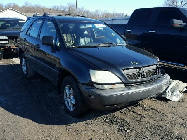 JTJHF10U330298930 - 2003 LEXUS RX 300 BLACK photo 1