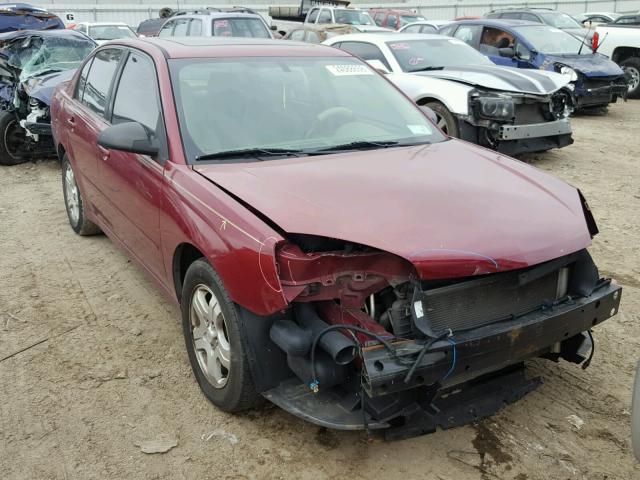 1G1ZU54814F102136 - 2004 CHEVROLET MALIBU LT MAROON photo 1