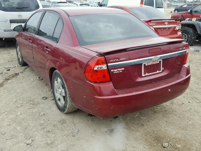 1G1ZU54814F102136 - 2004 CHEVROLET MALIBU LT MAROON photo 3