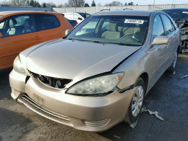 4T1BE32K86U121625 - 2006 TOYOTA CAMRY LE TAN photo 2