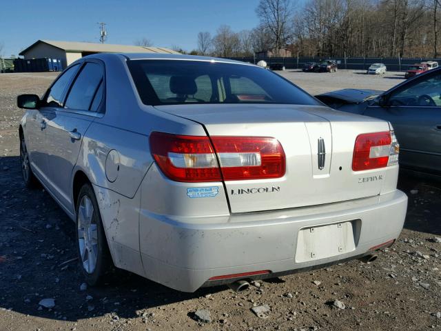 3LNHM26126R651153 - 2006 LINCOLN ZEPHYR SILVER photo 3