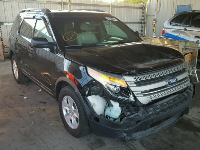 1FM5K7B86DGA36540 - 2013 FORD EXPLORER BLACK photo 1