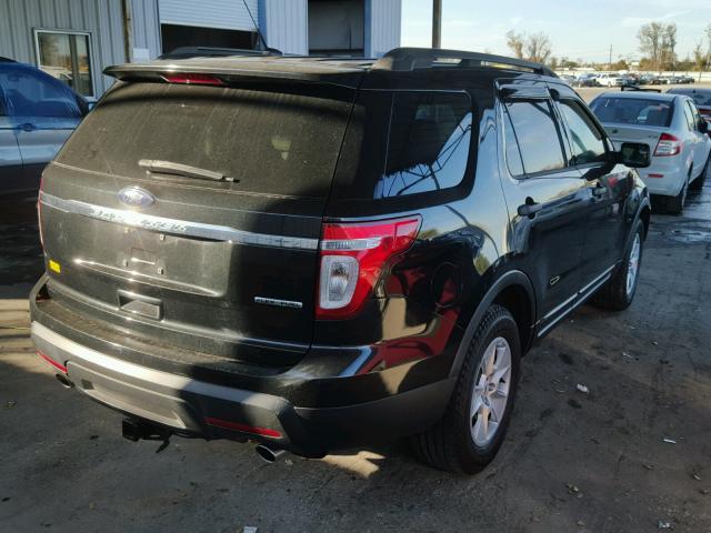 1FM5K7B86DGA36540 - 2013 FORD EXPLORER BLACK photo 4