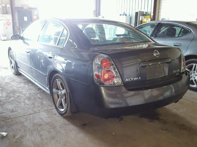 1N4BL11E85N497346 - 2005 NISSAN ALTIMA SE GRAY photo 3