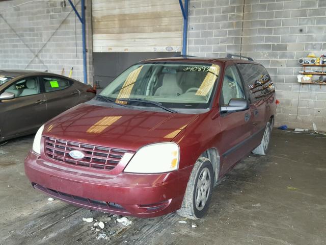 2FMDA51696BA39347 - 2006 FORD FREESTAR S BURGUNDY photo 2