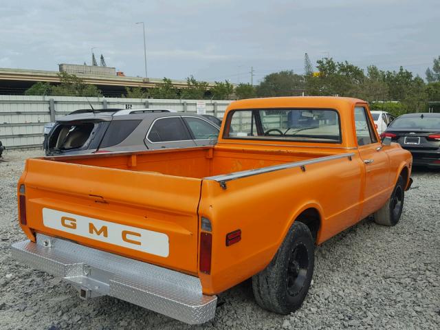 CE134Z121494 - 1971 GMC FULLSZ PU ORANGE photo 4