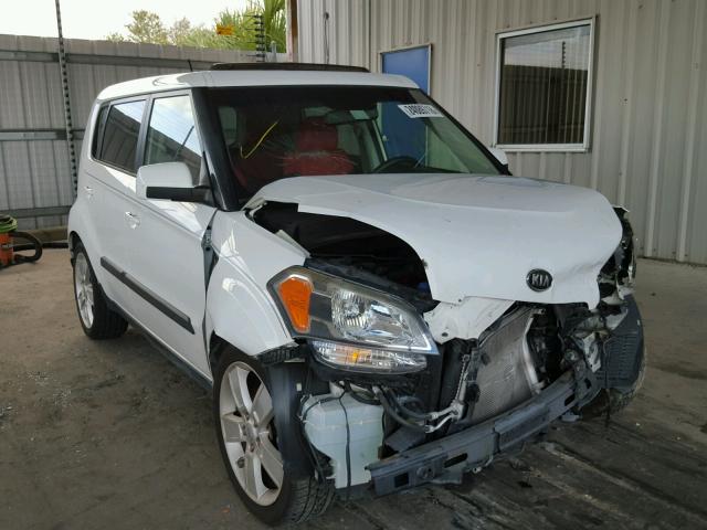 KNDJT2A20B7706449 - 2011 KIA SOUL + WHITE photo 1