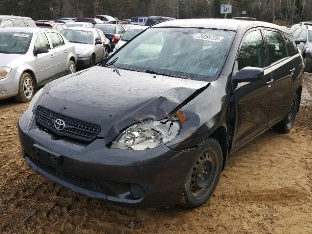 2T1KR32EX6C560230 - 2006 TOYOTA COROLLA MA BLACK photo 2