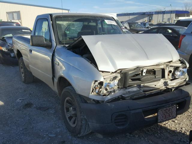 1FTYR10D98PA86378 - 2008 FORD RANGER SILVER photo 1