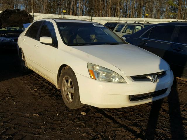 1HGCM56623A002469 - 2003 HONDA ACCORD EX WHITE photo 1