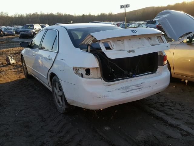 1HGCM56623A002469 - 2003 HONDA ACCORD EX WHITE photo 3