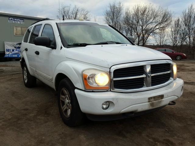 1D4HB48D05F561169 - 2005 DODGE DURANGO SL WHITE photo 1