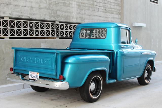 3A57S12276 - 1957 CHEVROLET 3100 BLUE photo 3